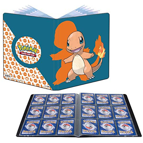 Portafolio De 9 Bolsillos De Charmander