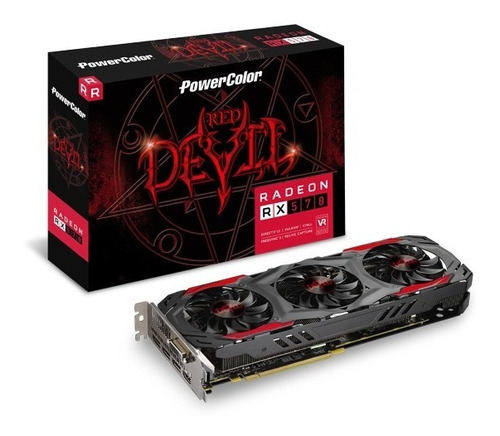 Tarjeta Video Radeon Rx 570 4 Gb Powercolor Red Devil