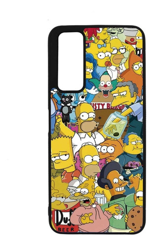 Case Funda Protector Los Simpsons Vivo Y51 Y53s 4g