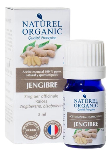 Aceite Esencial Jengibre Naturel Organic Aromaterapia