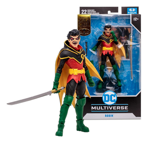 Figura De Acción Original De Mcfarlane Vampire Robin, 18 Cm