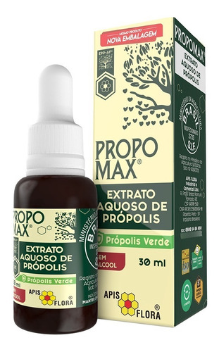 Imagem 1 de 8 de Propomax - Extrato De Própolis Verde 30ml Apis Flora