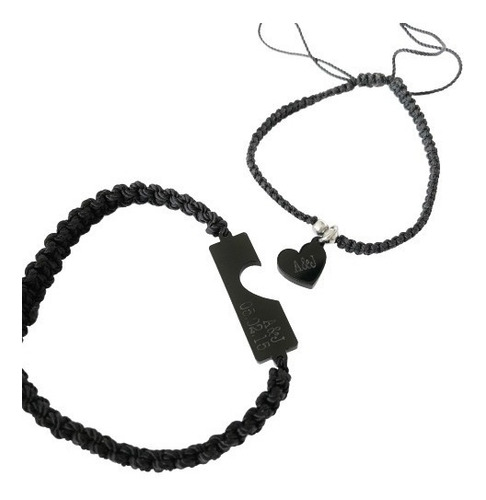 Pulseras Para Parejas Personalizadas Regalo Novios Corazón