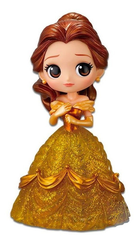 Figura Q Posket Disney Characters Glitter Line - Belle Bella