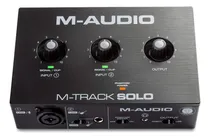 Comprar M-audio M-track Solo-interfaz De Audio Usb Para Grabación, T