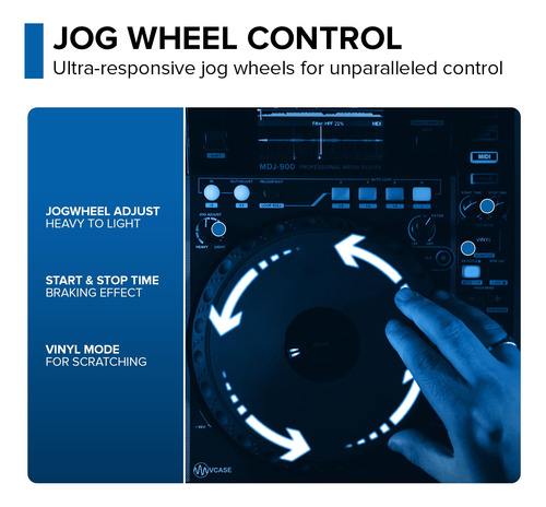 Reproductor Multimedia Gemini Sound Mdj-900 Profesional