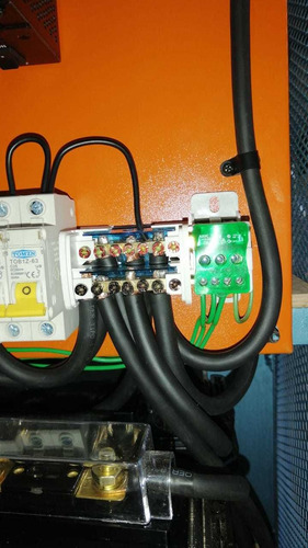 Imagen 6 de 8 de Gh-1600 Kit Inversor Generador Planta Híbrida Panel Solar 24