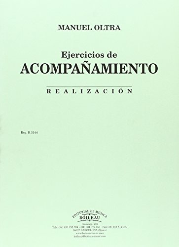 Realizacion De Los Ejercicios De Acompanamiento - Oltra Manu