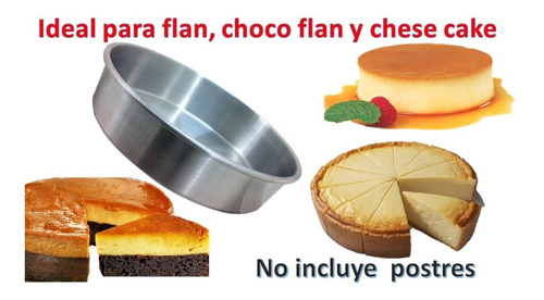 Moldes Pasteles Rectos Repostería Set 4 Pzs 14 Cm Y 18 Cm