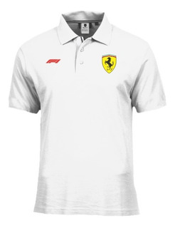 Camisa Ferrari Santander Branco | MercadoLivre 📦