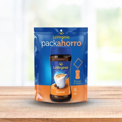 Cafe Instantaneo Suave La Virginia Repuesto 170 Gr