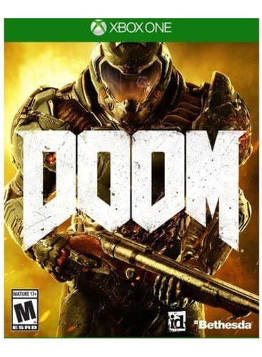 Video Juego Doom Xbox One, Perfecto Estado 