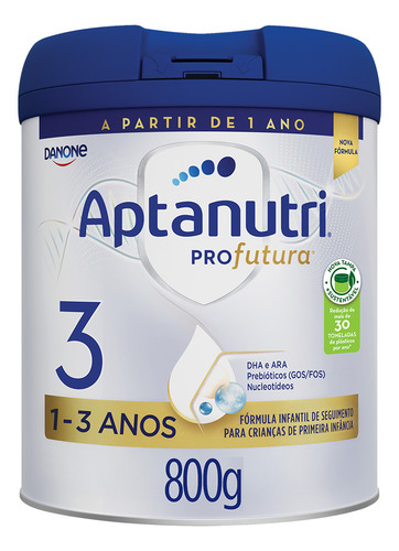 Fórmula Infantil Danone Aptanutri Profutura 3 800g 12m A 3a