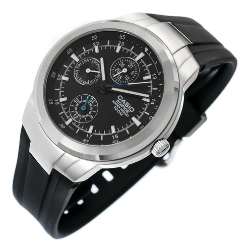 Reloj Casio Edifice Ef305 Caucho Triple Fechador