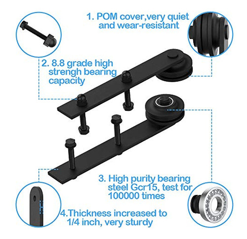 Zekoo Herramienta Para Instalar Puerta Corrediza Tipo 4 16