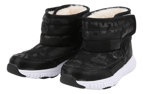 30 Botas De Invierno Cálidas Negras Del Reino Unido, Zapatos