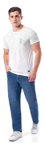      Pantalon Clasico Denim Stretch Hombre Gotze R.