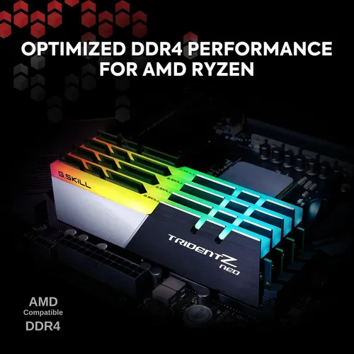 Memória Ram G.skill Trident Z Neo Ddr4 De 16 Gb 3600 Mt/s