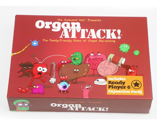 Organ Attack Organ - Juegos De Mesa Transfronterizos, Cartas