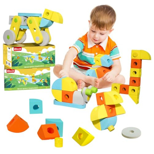 Smartwo Giant Foam Building Block Set For Childrens Imagina