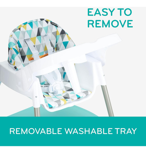 Trona Convertible Evenflo 4 En 1 Eat & Grow Para Bebés, Bebé