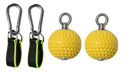 2 Piezas Pull Up Arm Weight Training Ball Correas Colgantes