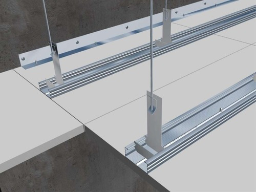 Imagem 4 de 5 de Regulador Pendural Para Perfil F530 / Forro Drywall - 100un.
