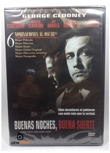 Buenas Noches Buena Suerte George Clooney Pelicula Dvd