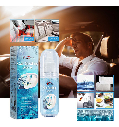 Refrigerante En Aerosol Para Automóvil, Enfriador De Verano,