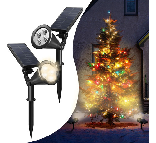 Focos Solares Led Para Exteriores Ip65, Impermeables, Automá