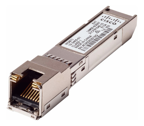 Transceptor Mini-gbic Sfp Ethernet 1000 Base-t Mgbt1