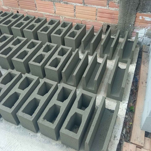 Imagem 5 de 5 de Kit Forma Bloco, Meio Bloco E Canaleta Estrutural 15 Jalossi