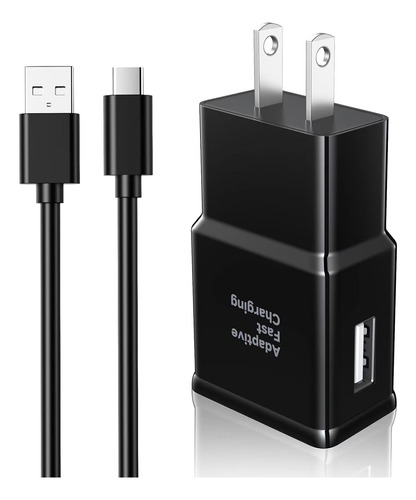 Cargador De Teléfono Tipo C Android Rápido Con Cable Usb C D