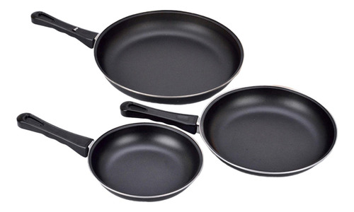 3x Sartén Antiadherente, Sartén Para Huevos, Sartén