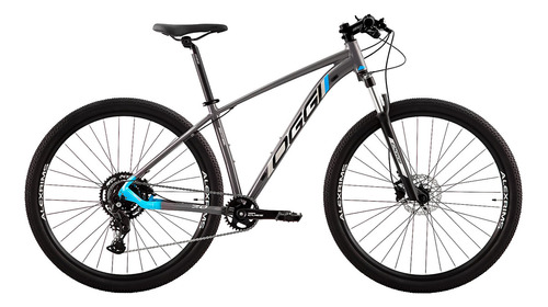 Bicicleta 29 Oggi Big Wheel 7.0 Cues 1x9v (2024) Cor Grafite/azul