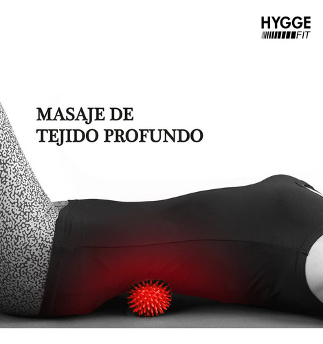 Imagen 5 de 10 de Pelota Blanda 6cm Pinche Masaje Miofascial Descontracturante