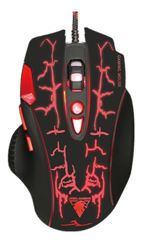 Mouse Gamer Jedel Gm-830 Luces Rgb 8 Botones