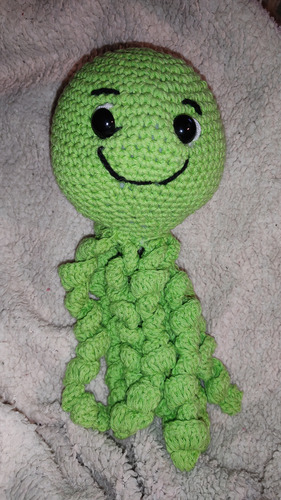 Pulpo Amigurumis De Apego Crochet.(leer Descripción)