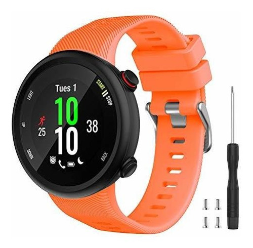 Malla Para Garmin Forerunner 45 - Orange 