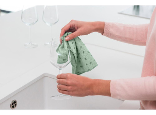 Paño De Microfibra Para Limpieza Sinkside Jade Green
