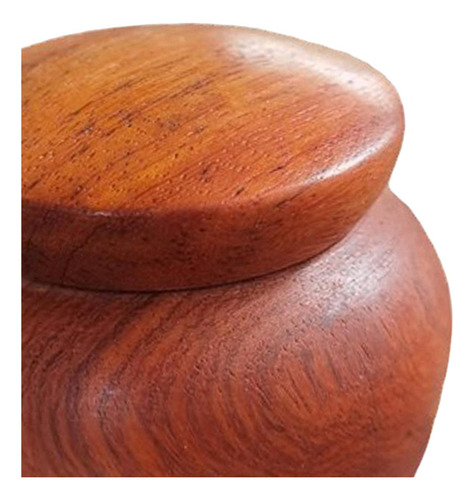 .s Tarro De Madera Contenedor De Sal Tarro De Especias De