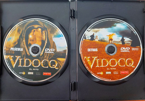 Vidocq - Dvd Original Importado Ed Esp Dos Discos (Usado)