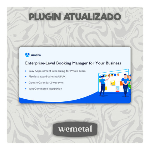 Amelia - Plugin De Agendamento Wordpress Premium