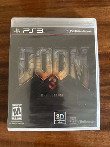 Videojuego Doom 3 Bfg Edition Sellado Nuevo (Usado)