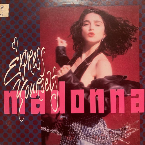 Madonna - Express Yourself Remix Us Muy Buen Estado Vinilo