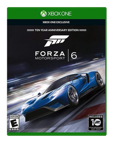 Forza 6 Xbox One, Nuevo, Sellado