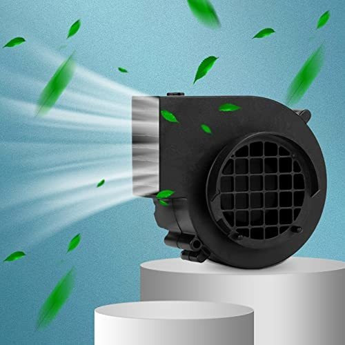 Soplador De Aire Para Inflables 12v 0.8a Con 3 Luces Led -