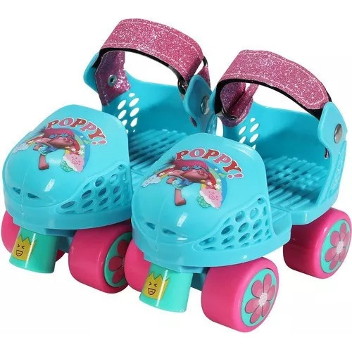 Patines Para Niños Playwheels Trolls Junior Talla 6-12 Con