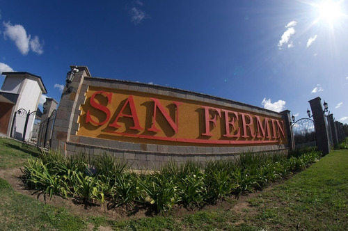 Imagen 3 de 9 de Vendo Lote En Barrio Cerrado San Fermin Zona Oeste Extension Camino Del Buen Aire A 30 Min Caba