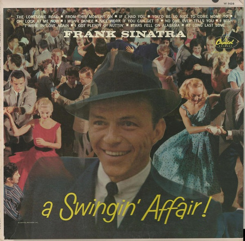 Lp Vinil (vg/+) Frank Sinatra A Swingin Affair Ed Us 62 Imp